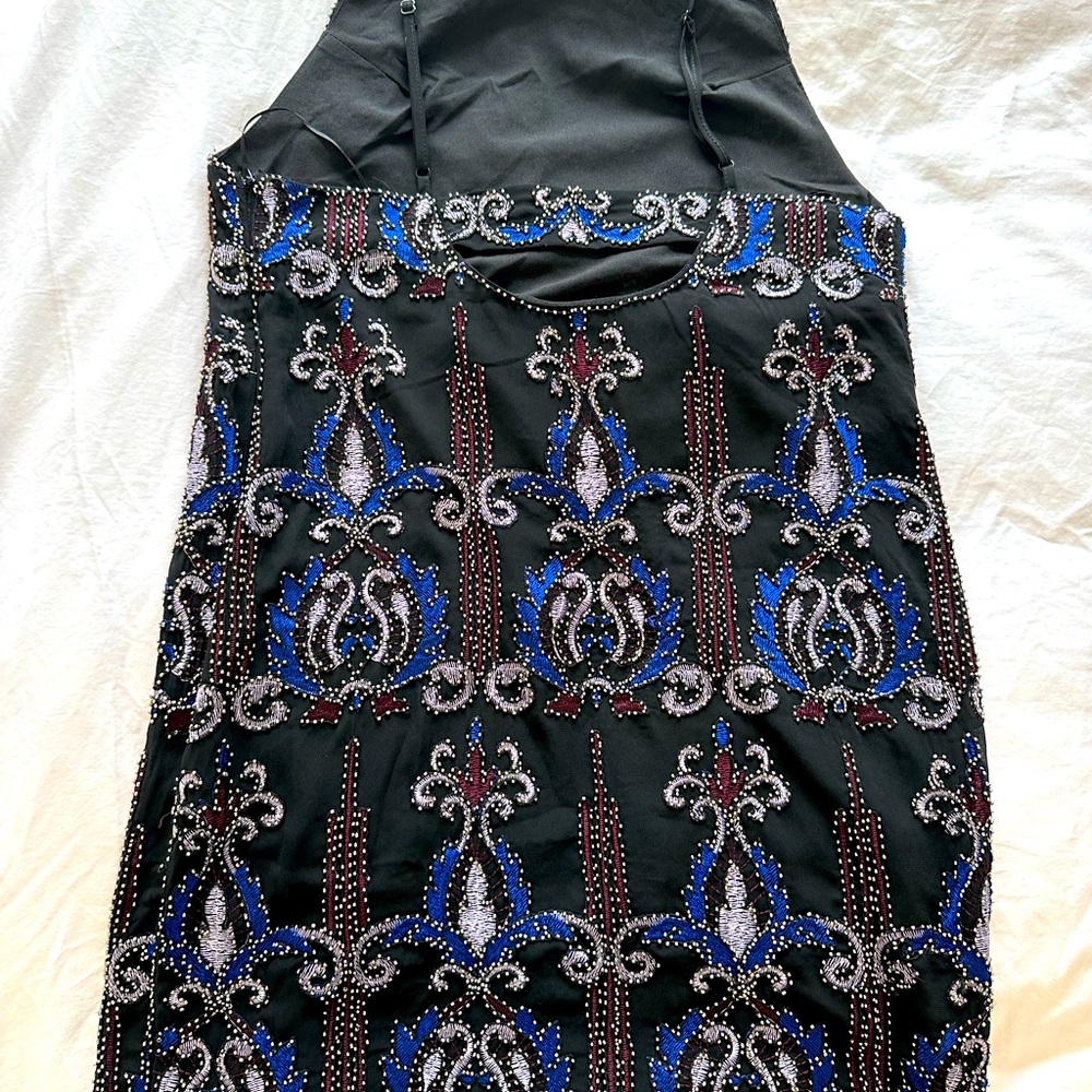 Hand beaded dress from a local boutique store
